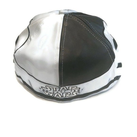 New Era Mens Star Wars The Last Jedi Storm Trooper White Black Fitted Hat Size 7 - Picture 6 of 12